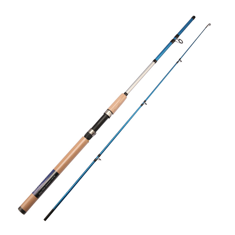 Lure Rod MH Adjustment Lure Rod Foreign Trade Luya Rod Pikestaff Straight Handle Plug Rod Exclusive for Cross-Border Fishing Rod