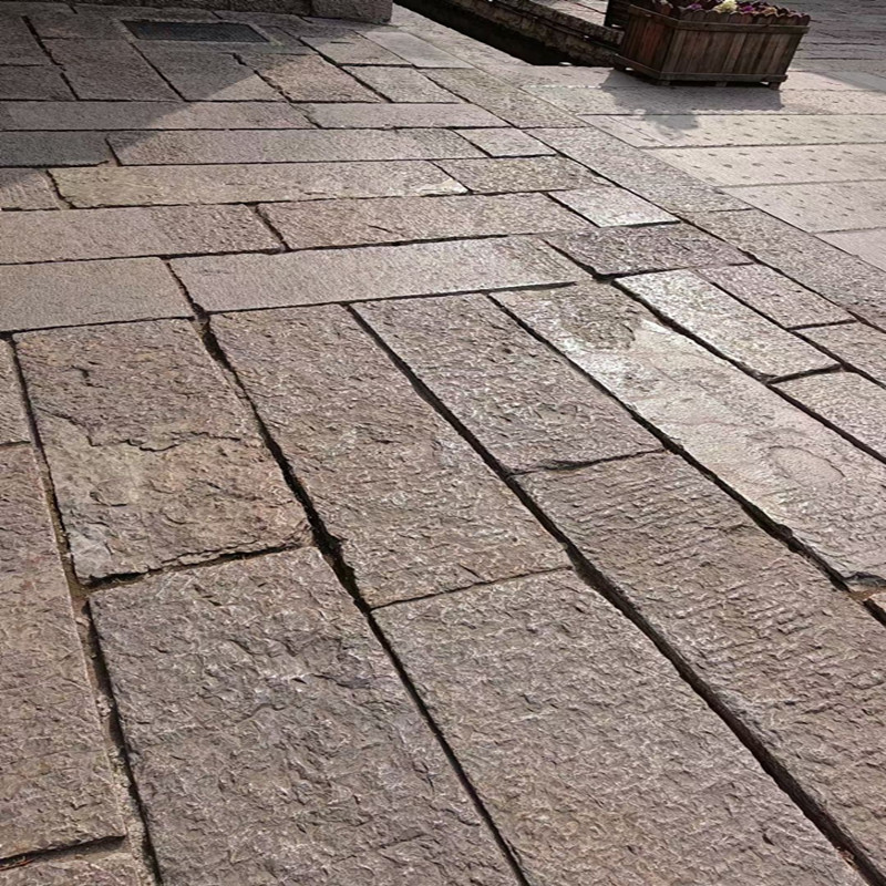 老石条旧石板 草坪铺路石老石块台阶石 室外庭院花园踏步石多规格