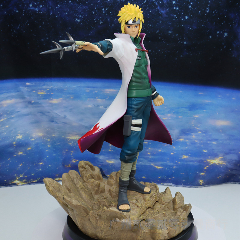 火影gk 共鸣系列 幕后 波风水门 四代目火影 雕像 模型盒装手办