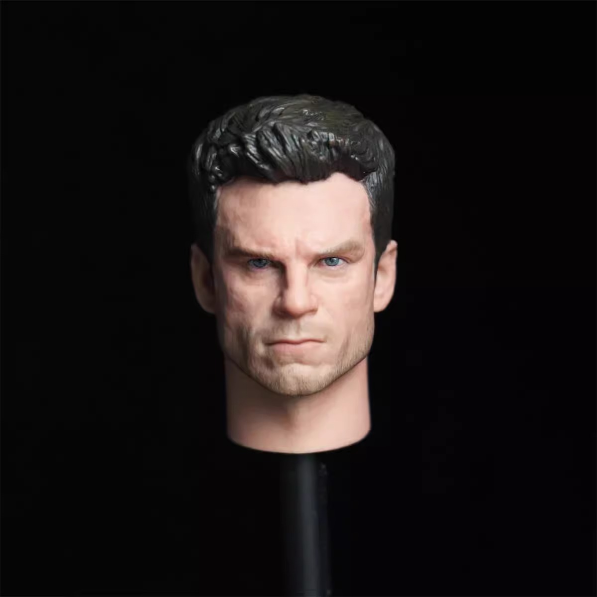 现货1/6兵人男头雕模型 布拉德皮特 十一罗汉皮特头雕-阿里巴巴