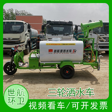 2方电动洒水车 3吨多用途雾炮抑尘车 雾炮车移动消毒雾炮车洒水车