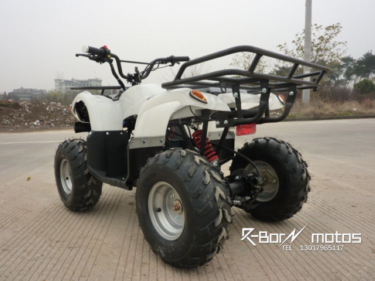 尤奈特48v750w无刷电机 前鼓刹带倒档小公牛沙滩车/四轮电动车