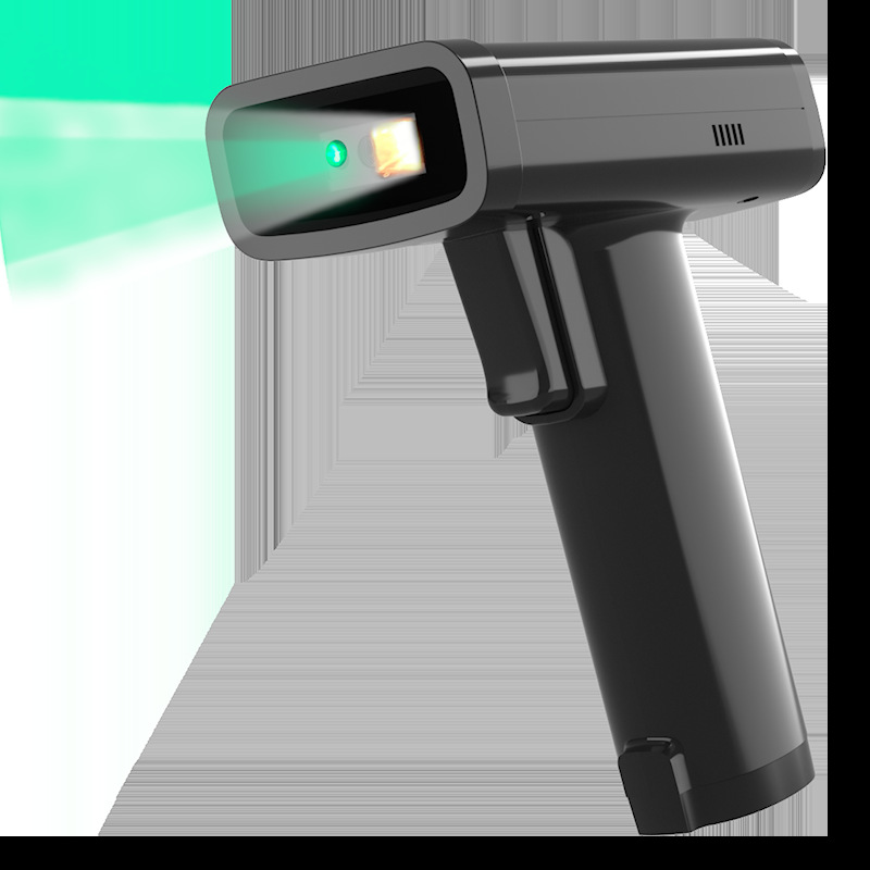 得力14970新款有线二维扫码枪餐饮商超物流仓储条码扫描收款高速