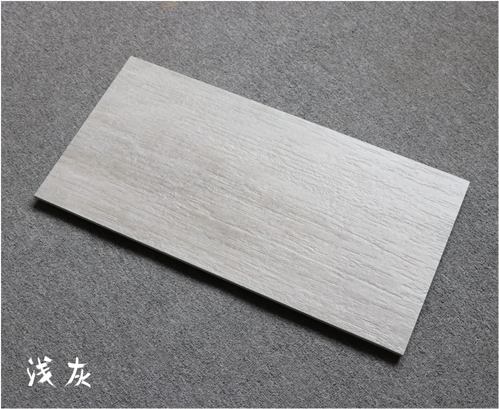 北欧灰色瓷砖300x600仿古砖复阳台古木纹墙砖厨房卫生间防滑地砖