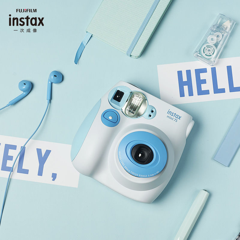 适用新款mini7c拍立得富士mini7 立拍立得相机mini7c/s升级款一次