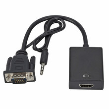 vga转hdmi转换器VGA TO HDMI转接线电脑连接电视显示器高清转接头
