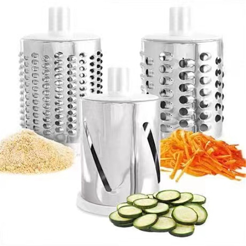 New Hand Roller Vegetable Cutter Multi-Functional Three-in-One Kitchen Slicer Potato Shredder/Slicer