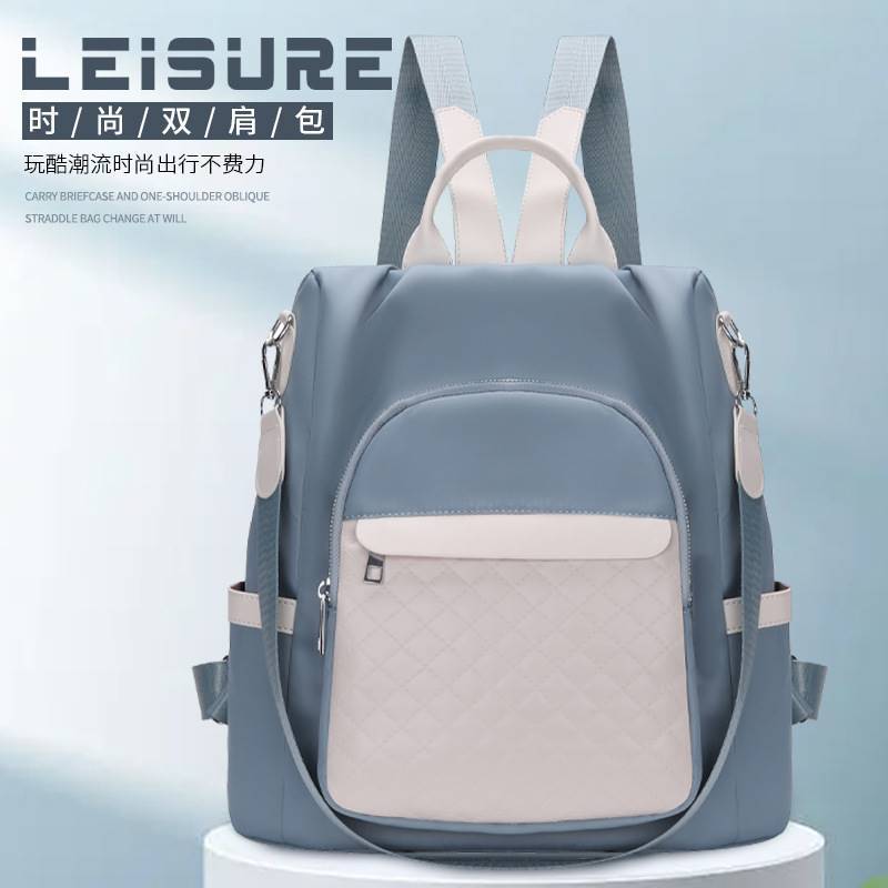 Foreign Trade Wholesale Backpack for Women 2023 New Fashion Ladies Backpack Casual Internet Celebrity Shoulder Women's Bag Fashion