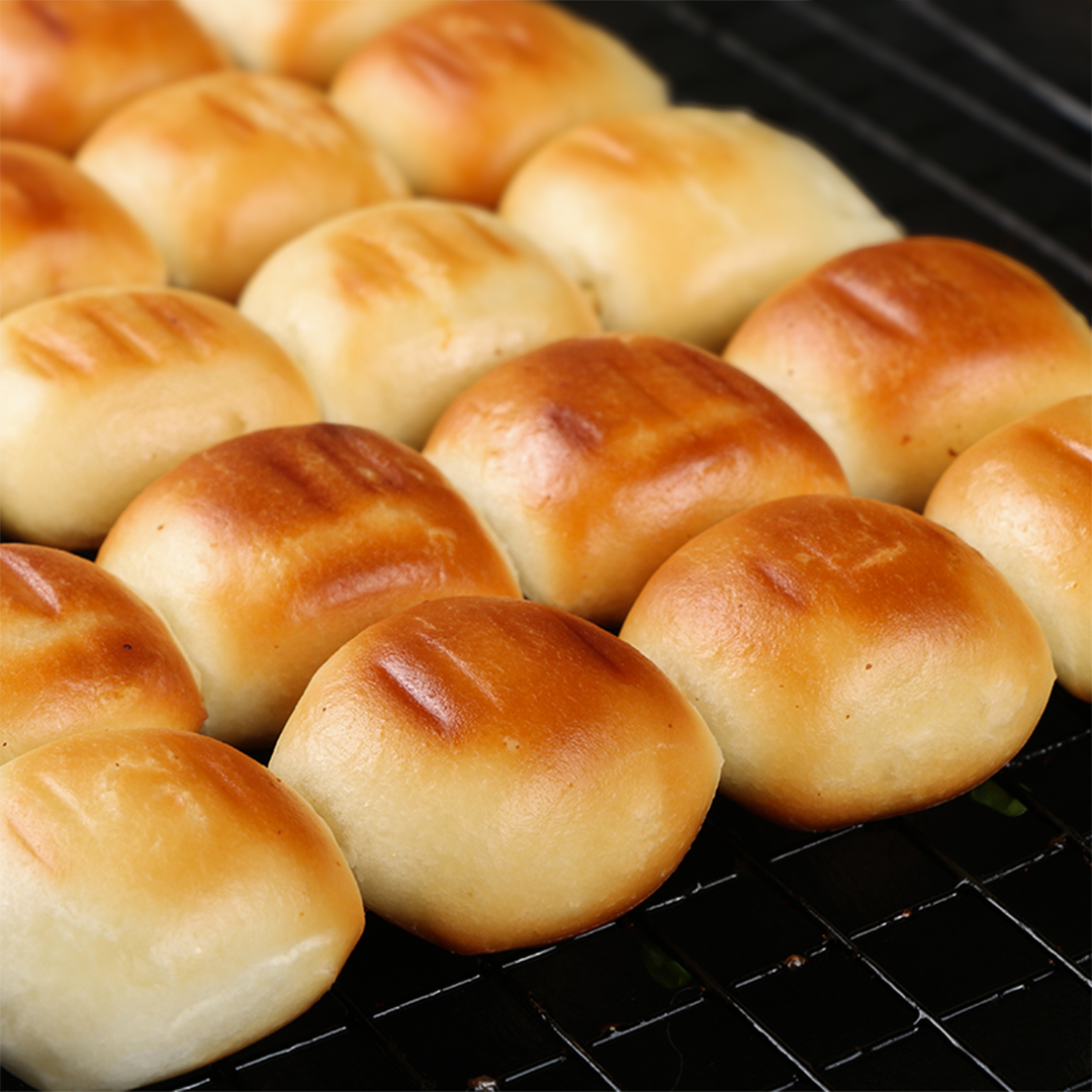 奶香馒头串铁板油炸铁板烧烤食材30串邢之味半成品商用串烧面包串