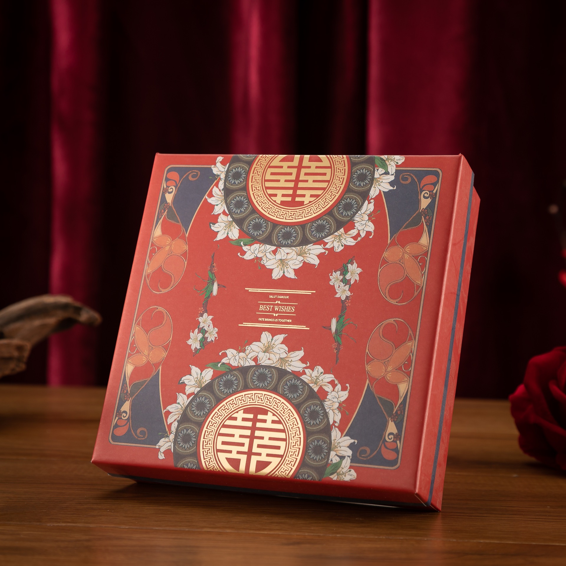 2成交995个盒子新款手提生日结婚伴手礼礼盒时尚创意中秋节礼品盒现货