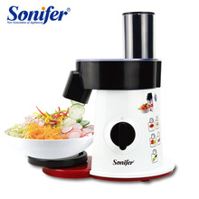 Sonifer SF-5505 新款电动沙拉机家用蔬菜切片机 5 Salad Maker