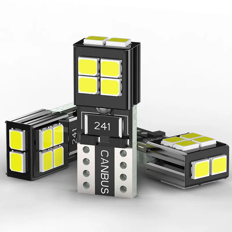 外贸爆款示宽灯汽车LED W5W牌照灯12V恒流解码阅读灯T10车顶灯