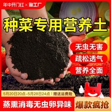 种菜种花营养土养花绿植通用型肥料土壤种菜家用有机花泥花土