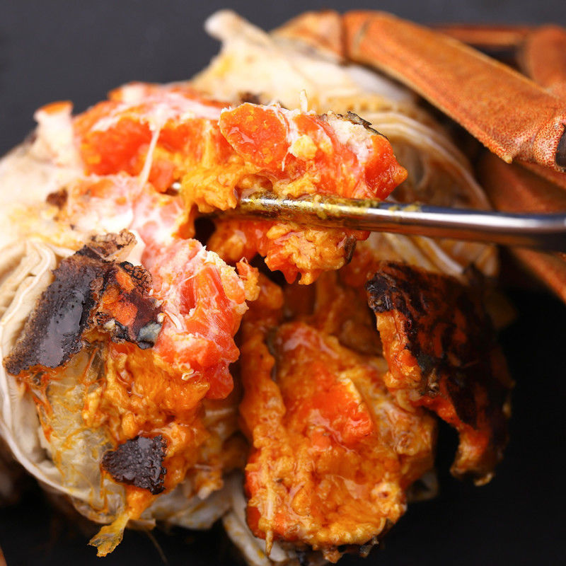 足斤足两大闸蟹螃蟹鲜活现货2.1-5.5两特超大全母礼盒红膏蟹批发