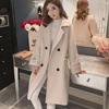 Woolen coat have more cash than can be accounted for 2022 new pattern Autumn and winter Korean Edition Little new pattern Show thin Versatile Woollen cloth overcoat