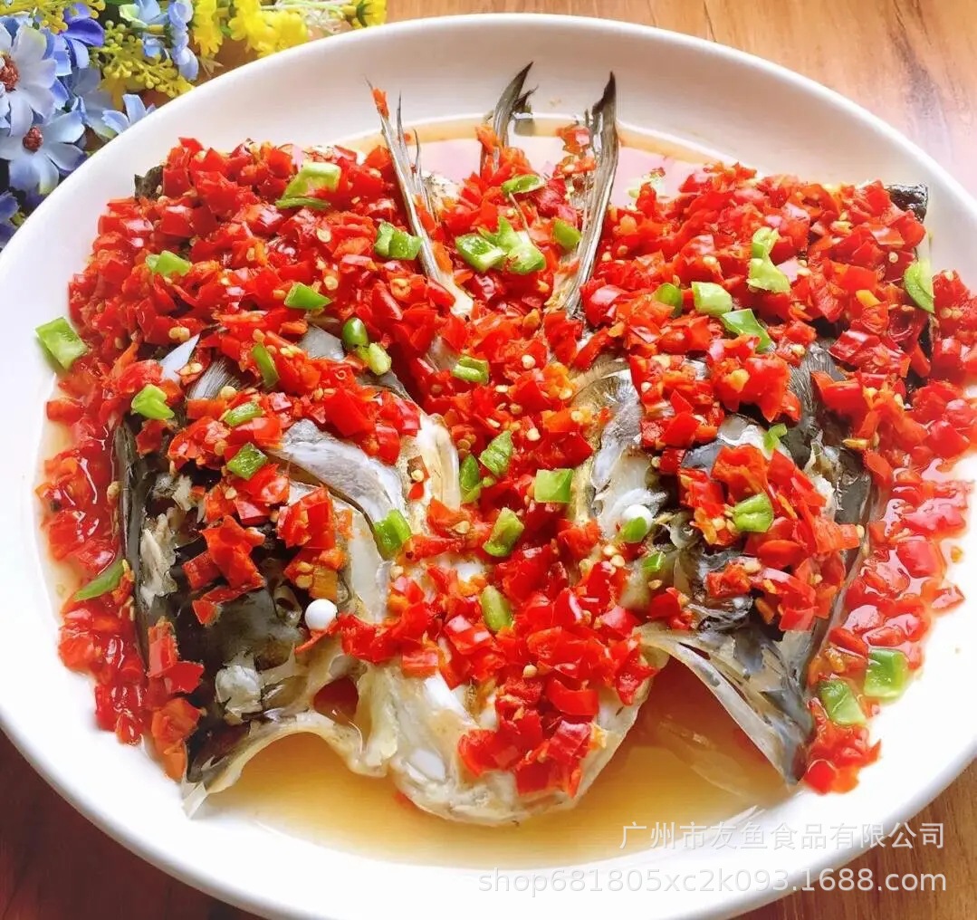 真空单冷冻剁椒鱼头 大头鱼头胖鱼带肉大鱼头400-800克/头酒楼