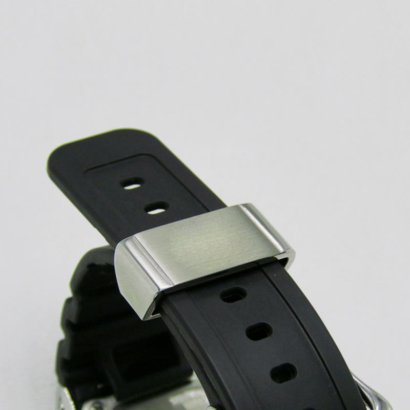 适合卡西欧手表配件表带圈活动环金属环游扣银色金色黑色18/20/22