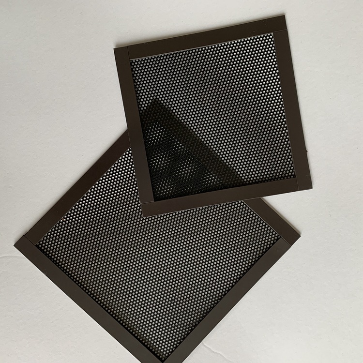 磁吸pvc喇叭网电脑机箱防尘网散热风扇防尘网过滤网pvc带胶喇叭网