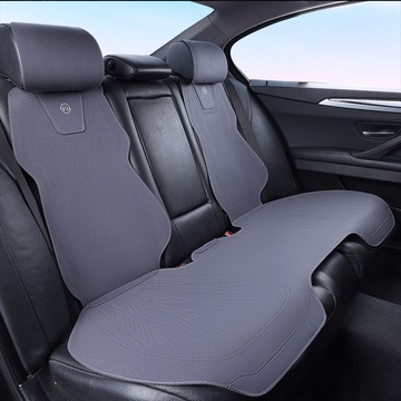 拉姆斯翻毛皮汽车坐垫空气能汽车坐垫高级感马鞍垫超薄翻毛皮