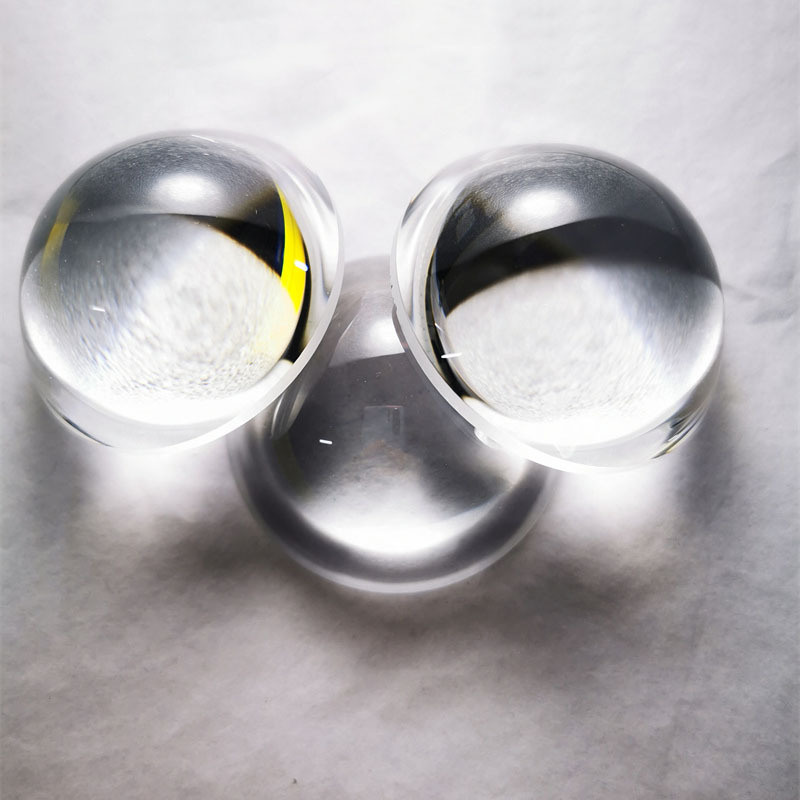 a293聚焦准直非球面透镜直径50焦距40光学玻璃镜片厂家镀膜凸透镜