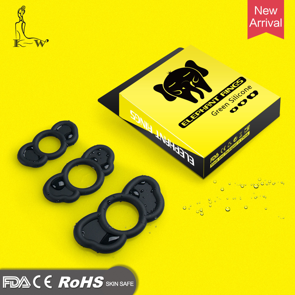 三环男用情趣锁精环锁精延时套环阳具环情趣性用品包皮固精环