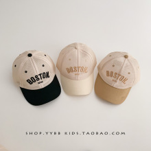 儿童网眼帽子夏季韩版男女宝宝百搭棒球帽遮阳薄款透气大檐鸭舌帽