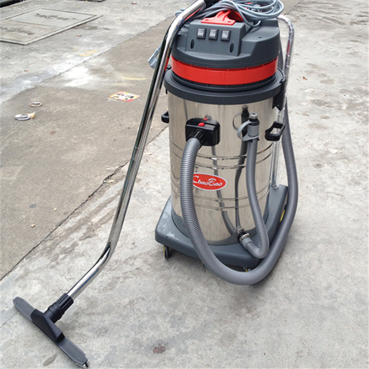 批发供应超宝cb803吸尘吸水机80升不锈钢桶三马达干湿两用吸尘器