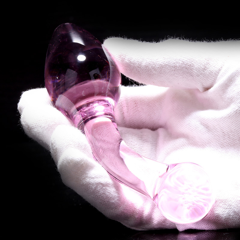 双头玻璃肛塞成人情趣性用品女用肛门器扩肛器后庭大号sm