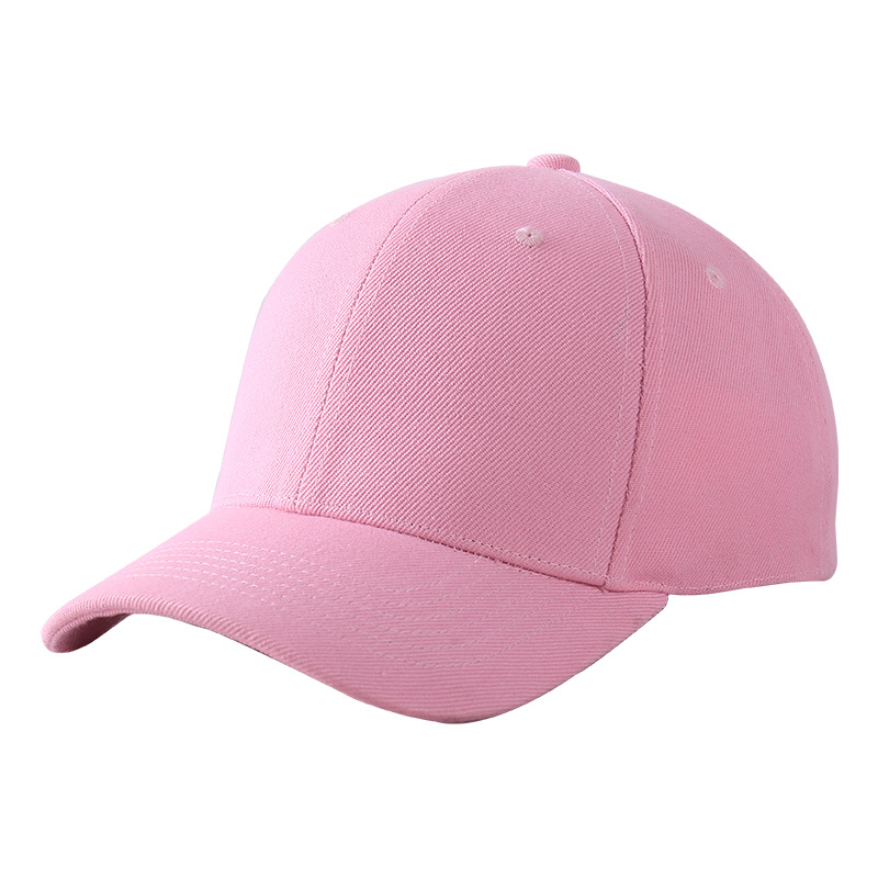 Pure Cotton Hat Customized Logo Female Advertising Baseball Cap Embroidery Student Peaked Cap Customized Printing Catering Bucket Hat