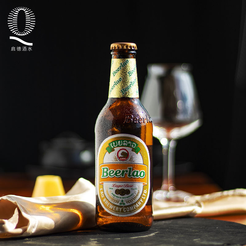 6瓶组合老挝进口精酿啤酒beerlao老挝黑啤酒/黄啤酒淡色拉格330ml