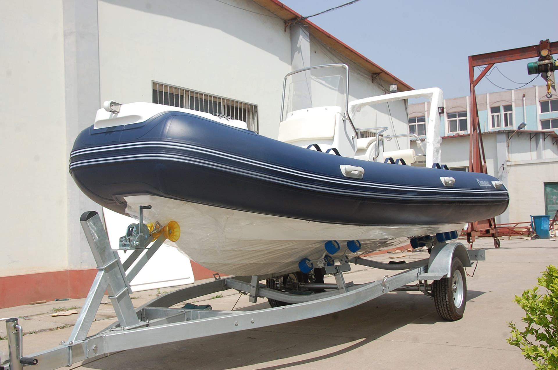 工厂直供玻璃钢冲锋舟充气船皮划艇橡皮艇消防救援