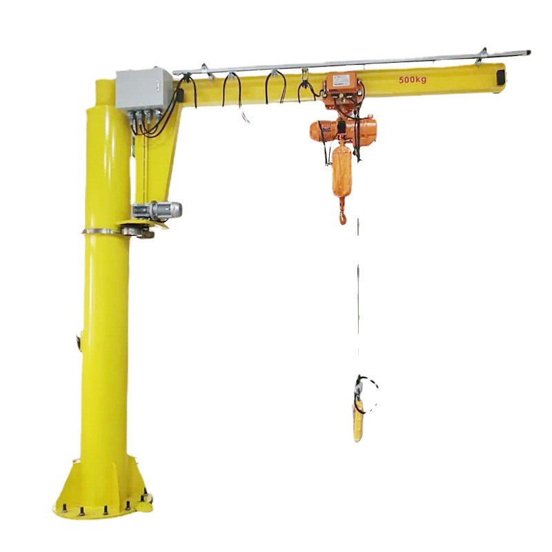 孚尔特电动悬臂吊2t立柱式悬臂吊起重机1t旋臂折臂吊0.5t厂家直供