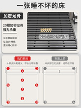 铁艺床双人床现代简易1.5米加厚加固铁架单人床1.8出租屋儿童铁床