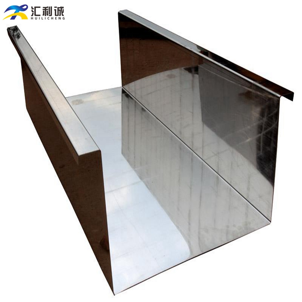 不锈钢排水槽天沟定制 线性不锈钢排水沟盖板下水道u型排水沟定做