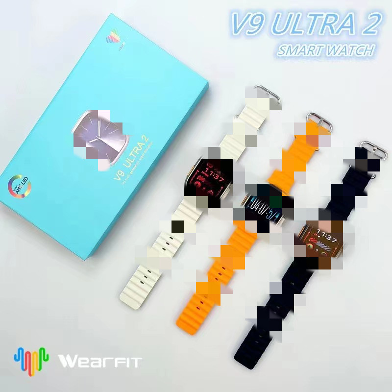 V9ultra2 Amoled Screen Bluetooth Smart Watch Chatgpt2.0 Smart Island Local Music