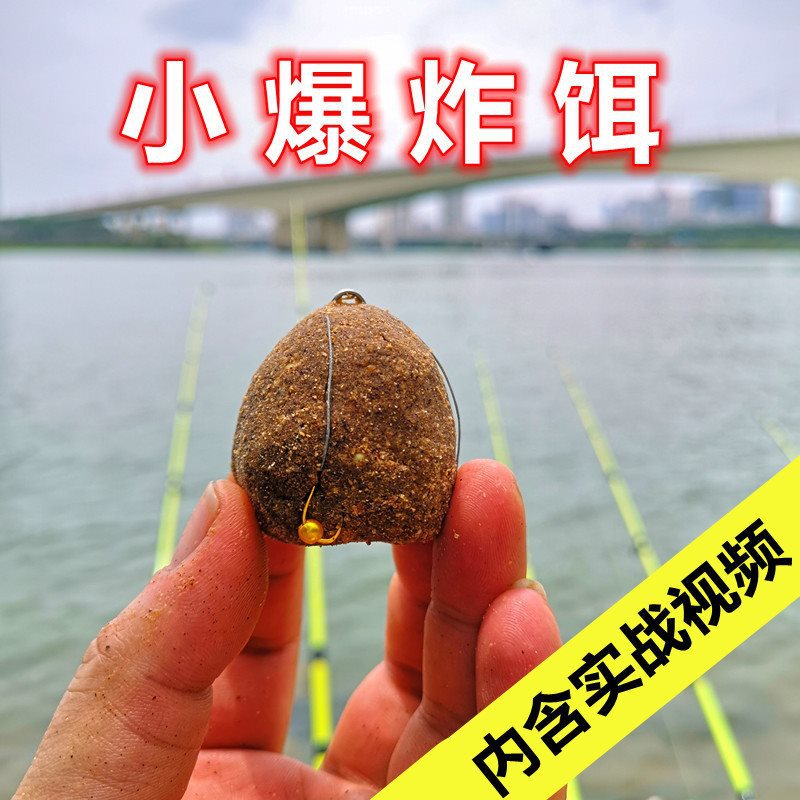 小爆炸饵重庆小爆炸钩饵料海竿鱼饵矶竿鱼食野钓鲫鱼鲤鱼鱼料