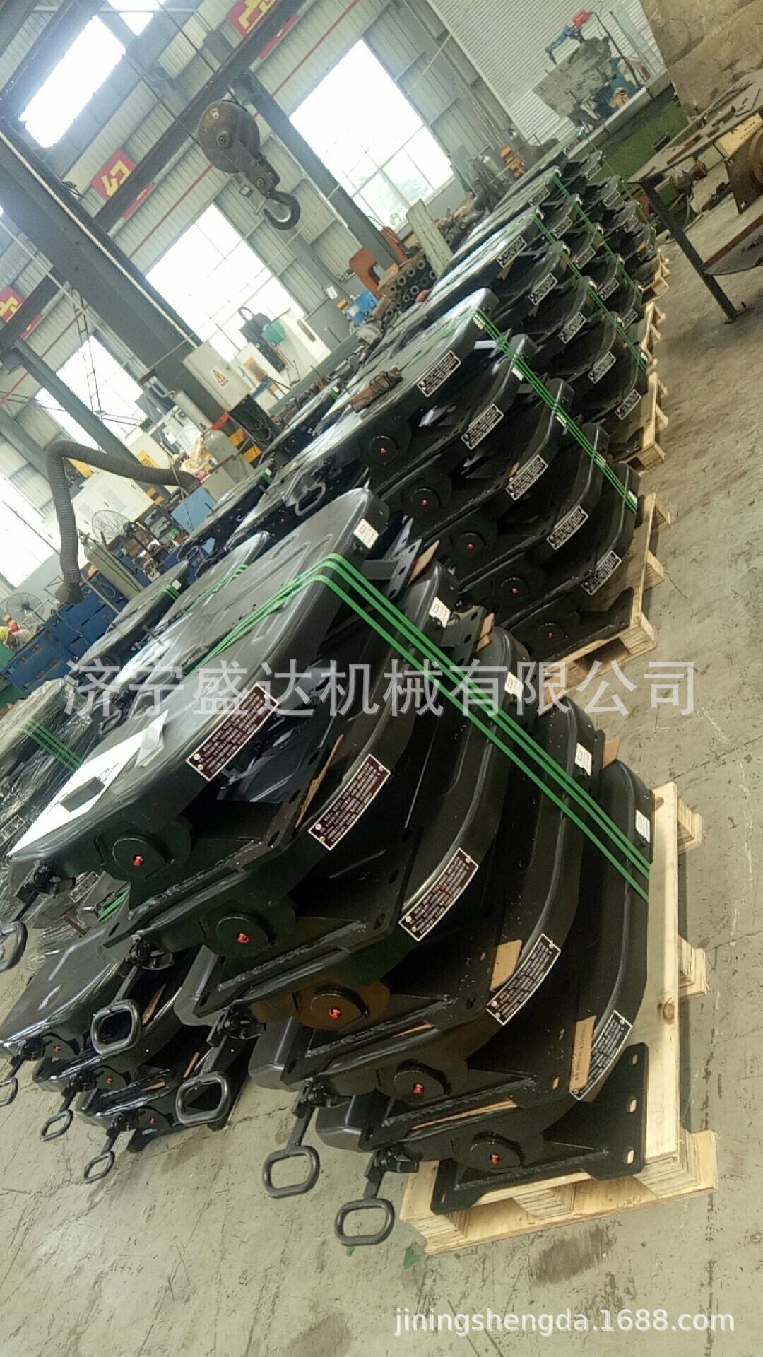 半挂卡车50/90标载转盘 2/3.5英寸双摆双自由度加重磨盘牵引鞍座