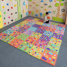 亲子EVA泡沫拼插区软体积木 幼儿园墙面形状配对1-6岁儿童玩具