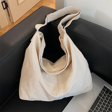帆布包 女 韩国斜挎包白色纯棉布包时尚新款托特包女包大容量包包