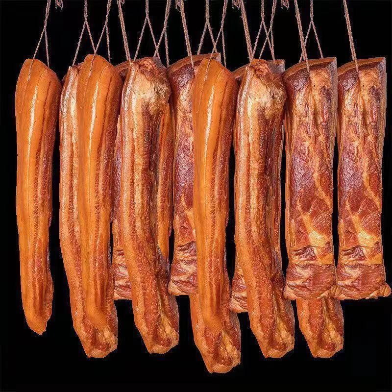 5斤烟熏五花腊肉四川特产农家土猪腌肉 湖南自制咸肉腊肠腊味