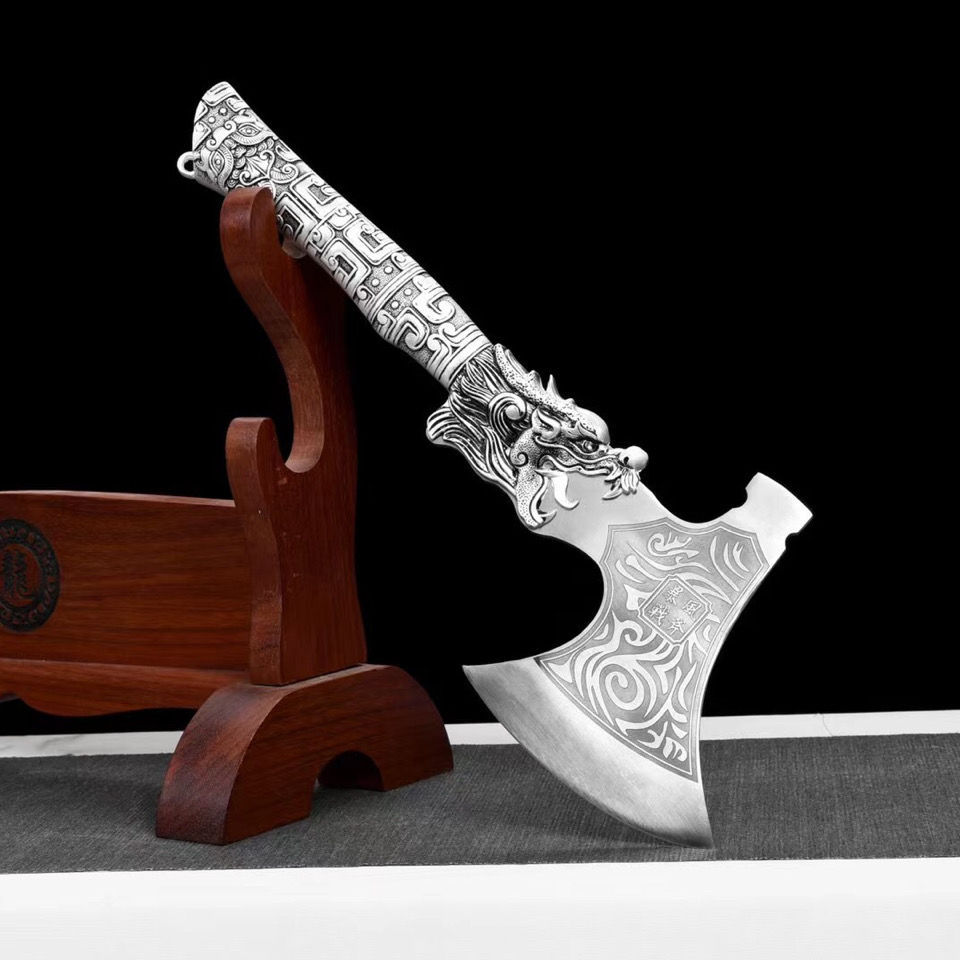 户外斧子野营斧工兵斧劈柴斧头砍树砍柴便捷小巧超锋利小手斧刀具