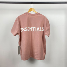 2019SS 经典宝宝粉色FOG复线ESSENTIALS短袖潮牌T恤粉色跨境热卖