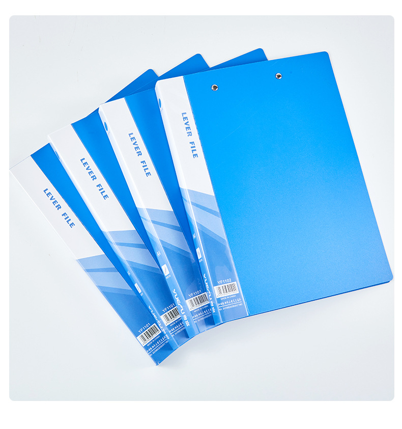 a4单夹pp文件夹双强力夹学生资料夹档案夹板夹试卷夹收纳办公用品