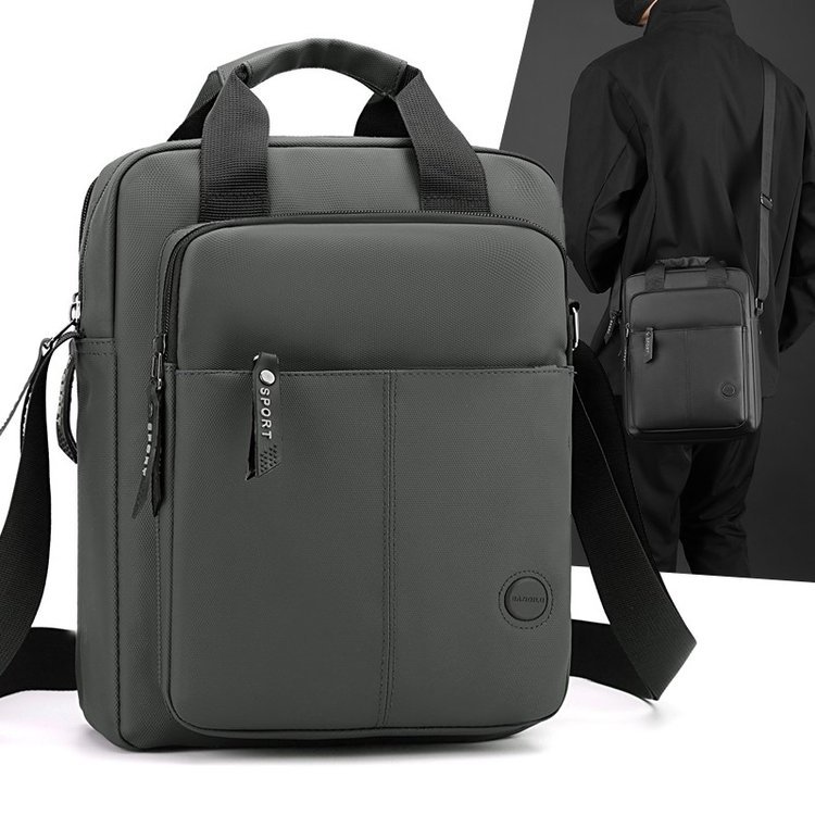 商务男包尼龙布大容量手提包时尚休闲单肩包斜挎包男士背包外出包