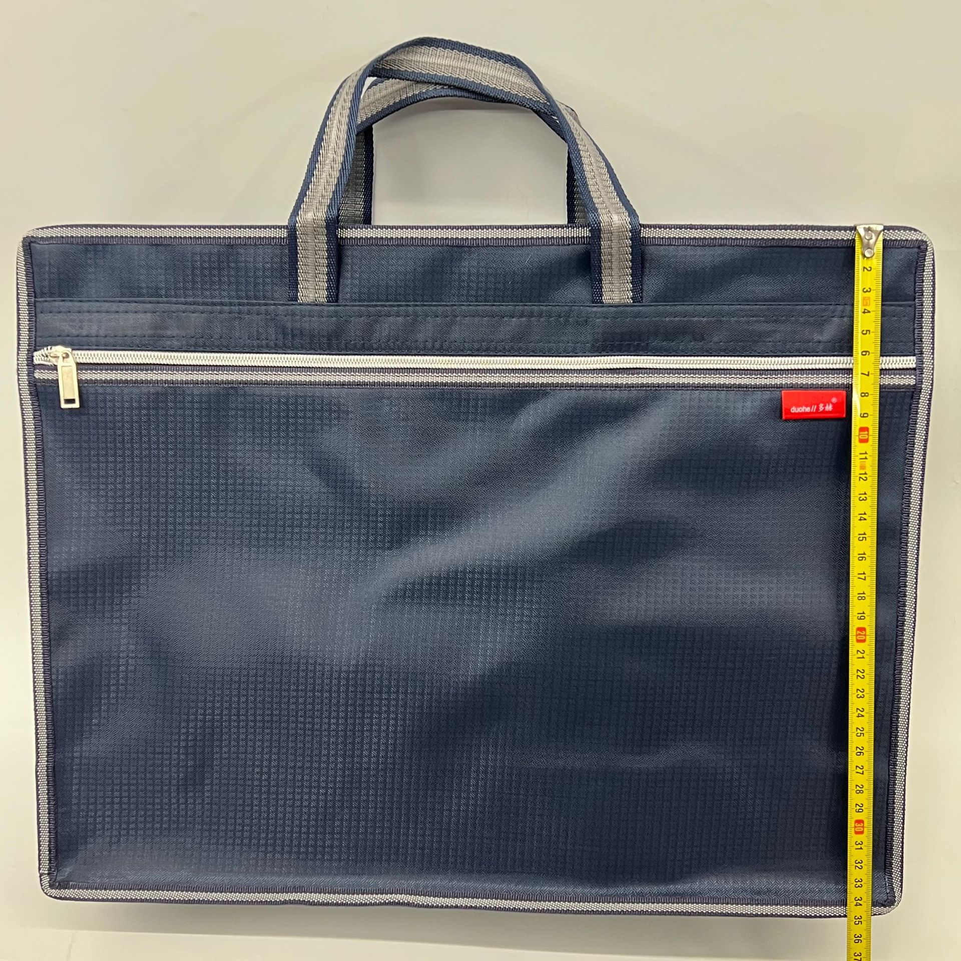 加大会议袋帆布文件袋拉链袋牛津布资料袋公文袋印字手提袋印logo