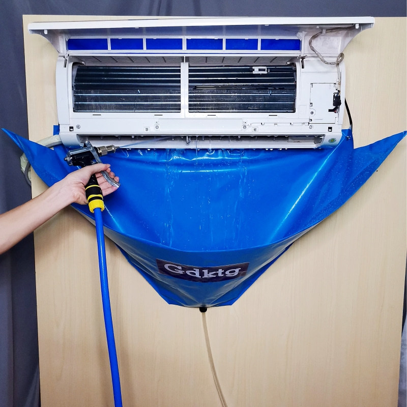 清洁空调的便捷内机防护清洗罩接水袋套工具全剂家用挂机免拆免洗