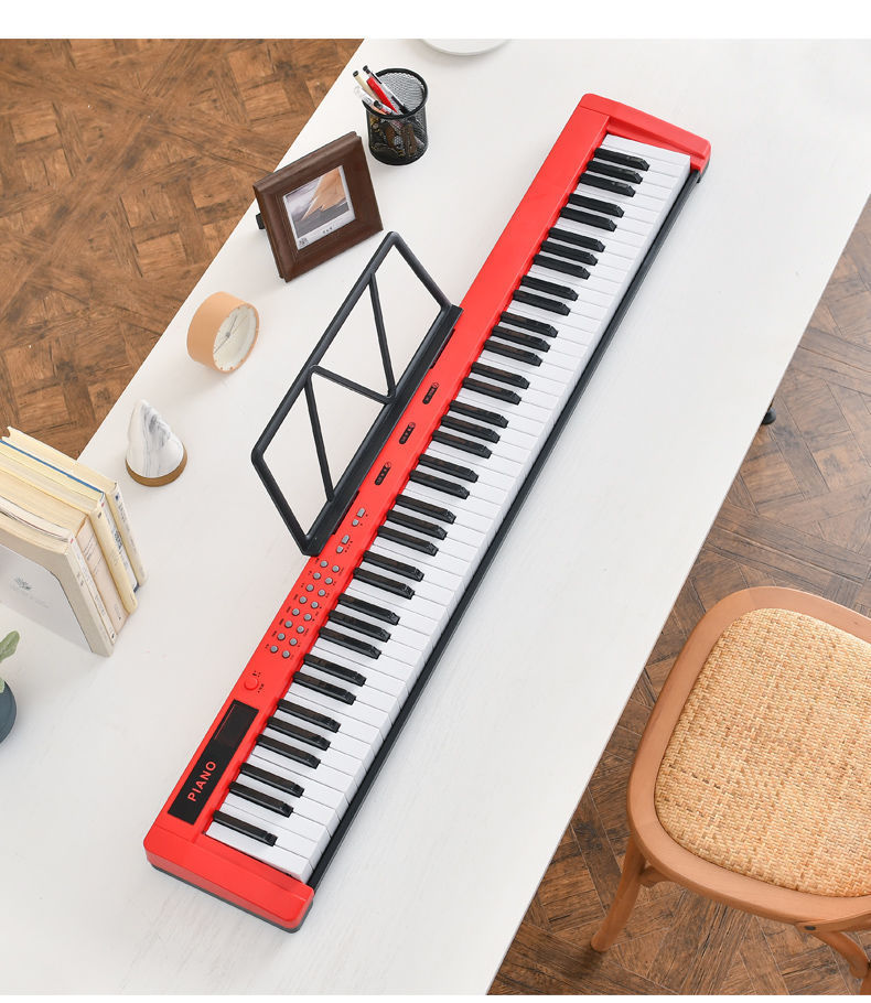 88键便携式电钢琴专业幼师成人初学者入家用多功能数码电子钢琴