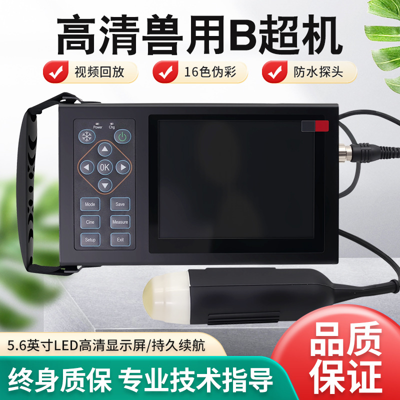 兽用B超机畜牧B超猪羊测孕仪高清彩超猪用牛用B超机可测背膘合集