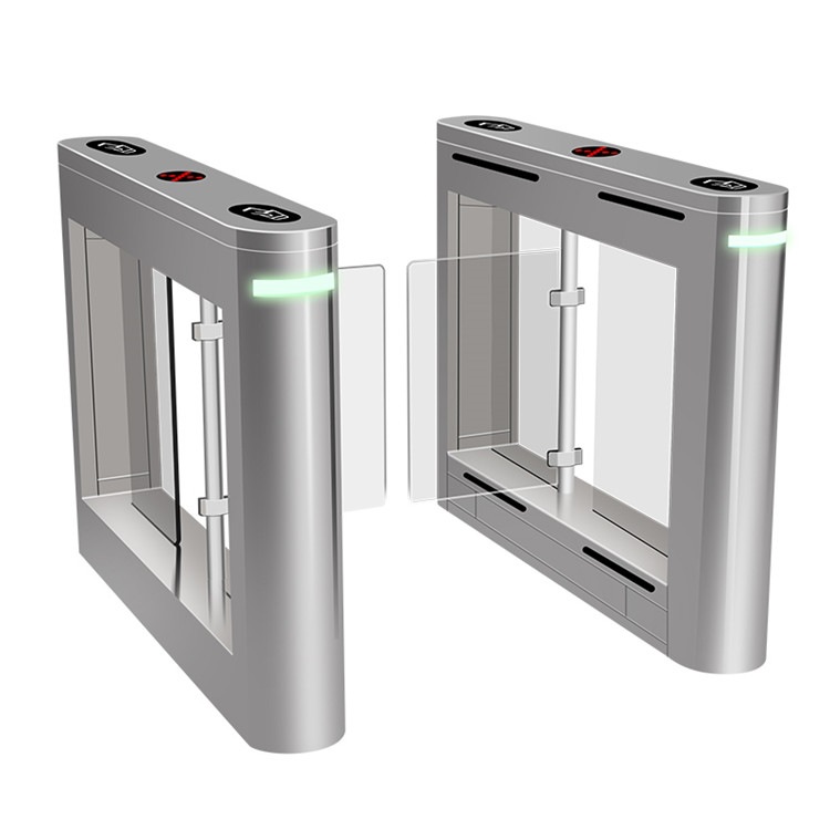 摆闸人行通道闸防撞闸机人脸识别测温刷卡一体机厂区门禁考勤系统