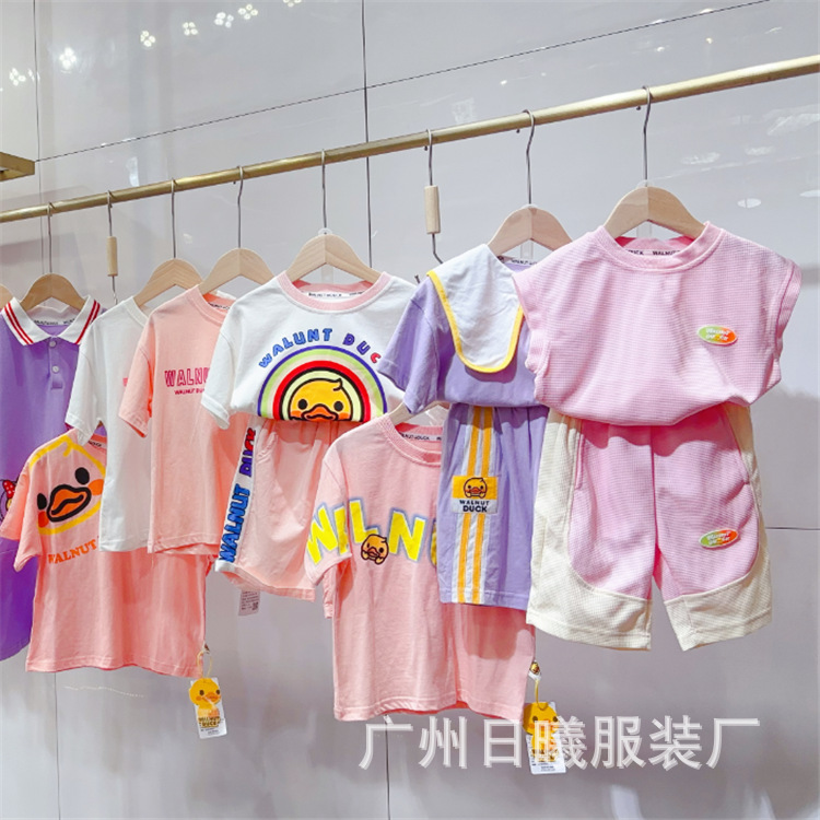 小黄鸭童装的厂家工厂品牌童装批发童装批 发的工厂童装尾款清货